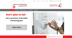 Desktop Screenshot of macinnismarketing.com.au